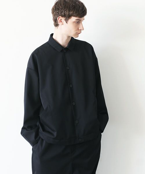 VU.ヴウ.shirt collar bluson vu-a23-b16[BLACK]