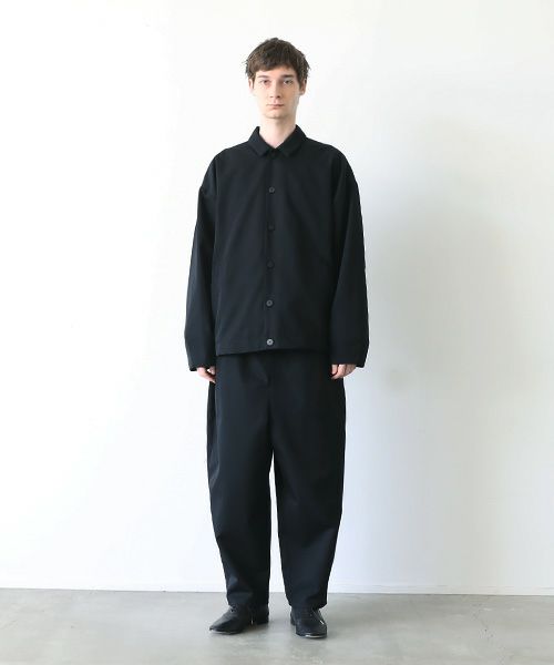 VU.ヴウ.shirt collar bluson vu-a23-b16[BLACK]