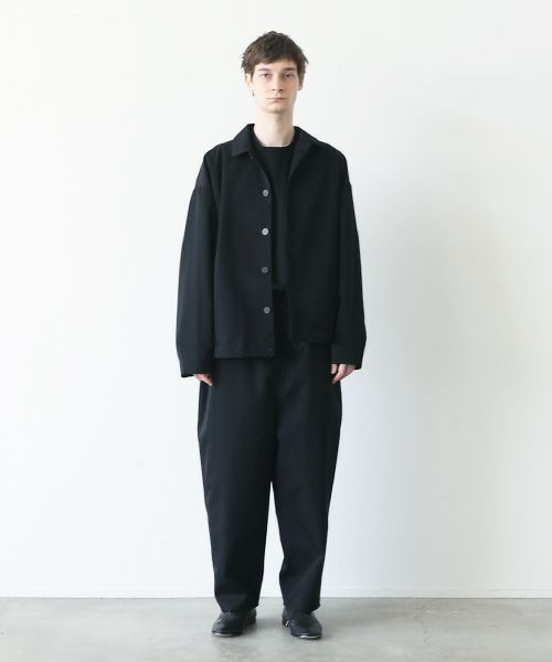 VU.ヴウ.shirt collar bluson vu-a23-b16[BLACK]