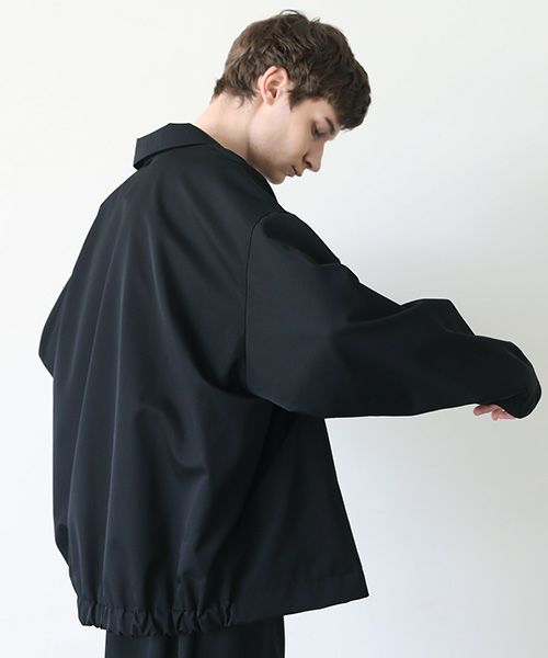 VU.ヴウ.shirt collar bluson vu-a23-b16[BLACK]