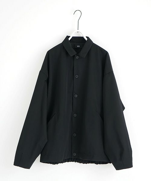 VU.ヴウ.shirt collar bluson vu-a23-b16[BLACK]