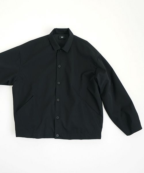 VU.ヴウ.shirt collar bluson vu-a23-b16[BLACK]