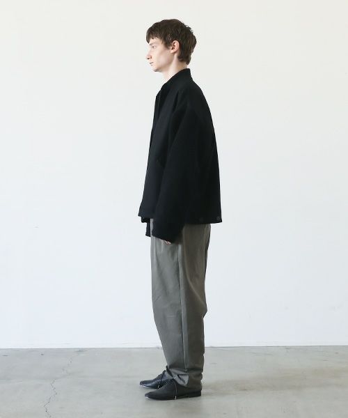 VU.ヴウ.stand collar bluson vu-a23-b18[BLACK]