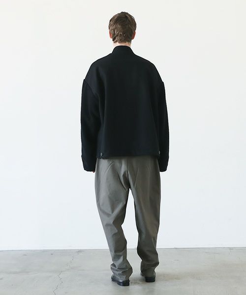 VU.ヴウ.stand collar bluson vu-a23-b18[BLACK]