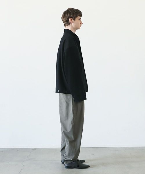 VU.ヴウ.stand collar bluson vu-a23-b18[BLACK]