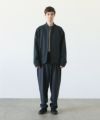VU.ヴウ.stand collar bluson vu-a23-b18[MOSS DARK GRAY]