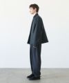 VU.ヴウ.stand collar bluson vu-a23-b18[MOSS DARK GRAY]