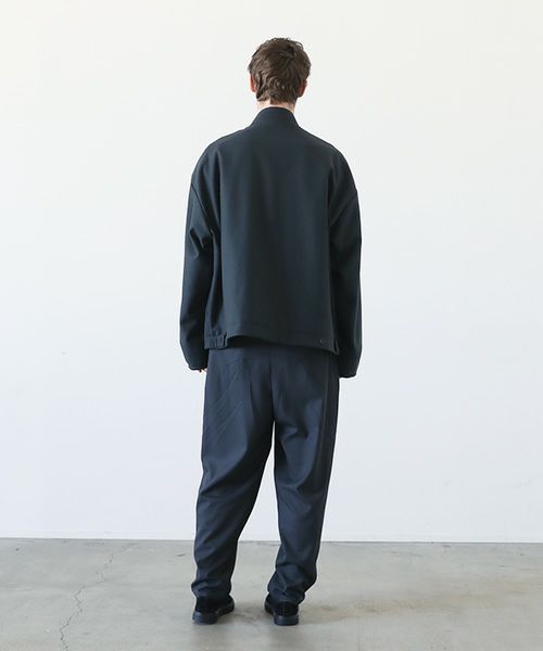 VU.ヴウ.stand collar bluson vu-a23-b18[MOSS DARK GRAY]