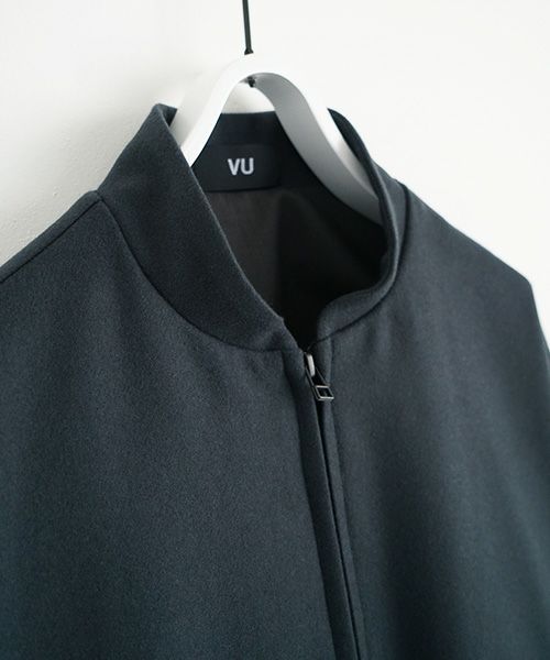 VU.ヴウ.stand collar bluson vu-a23-b18[MOSS DARK GRAY]