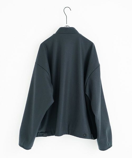 VU.ヴウ.stand collar bluson vu-a23-b18[MOSS DARK GRAY]