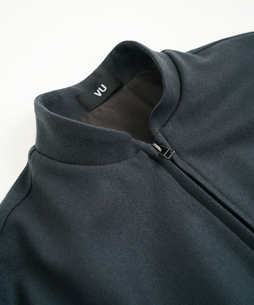 VU.ヴウ.stand collar bluson vu-a23-b18[MOSS DARK GRAY]