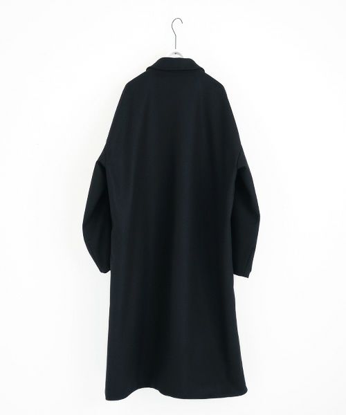 VU.ヴウ.long wide coat vu-a23-c20[BLACK]