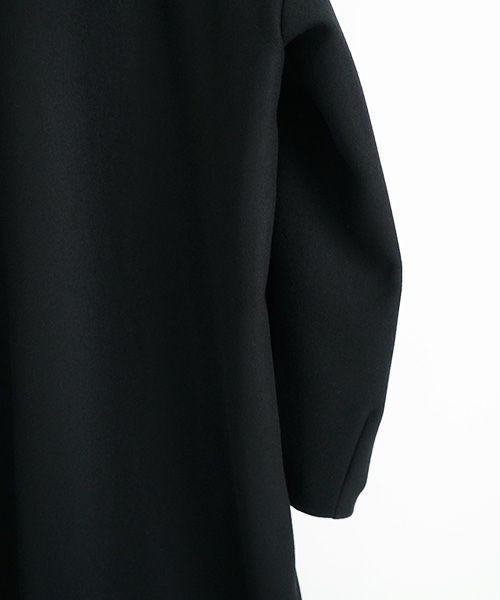 VU.ヴウ.long wide coat vu-a23-c20[BLACK]