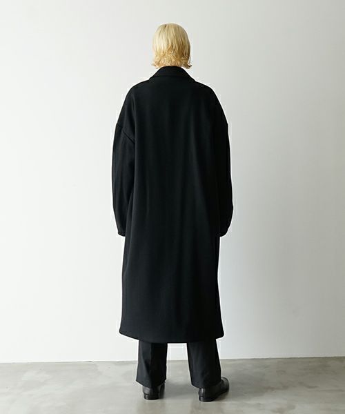 VU.ヴウ.long wide coat vu-a23-c20[BLACK]