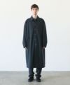 VU.ヴウ.long wide coat vu-a23-c20[MOSS DARK GRAY]