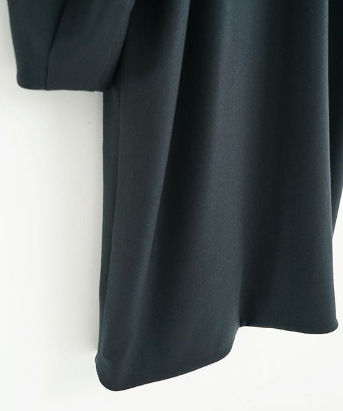 VU.ヴウ.long wide coat vu-a23-c20[MOSS DARK GRAY]