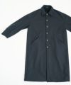 VU.ヴウ.long wide coat vu-a23-c20[MOSS DARK GRAY]