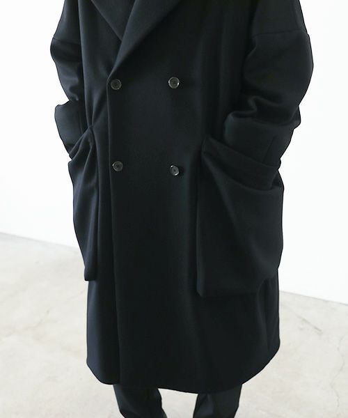 VU.ヴウ.shawl collar coat vu-a23-c21[BLACK]