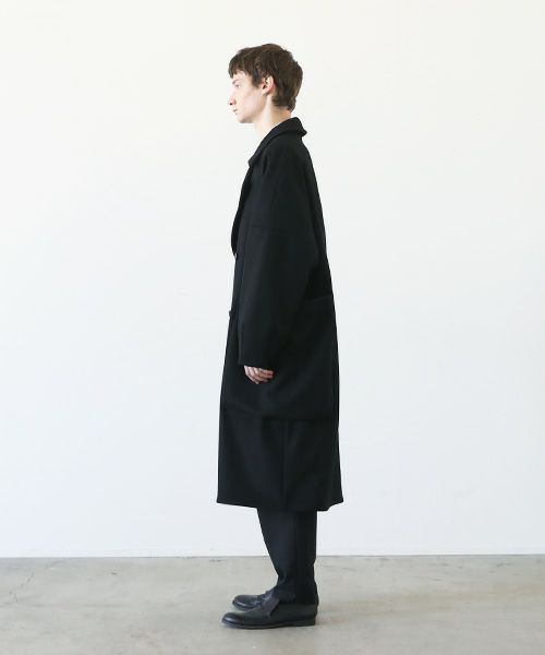 VU.ヴウ.shawl collar coat vu-a23-c21[BLACK]