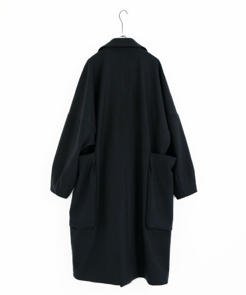 VU.ヴウ.shawl collar coat vu-a23-c21[BLACK]