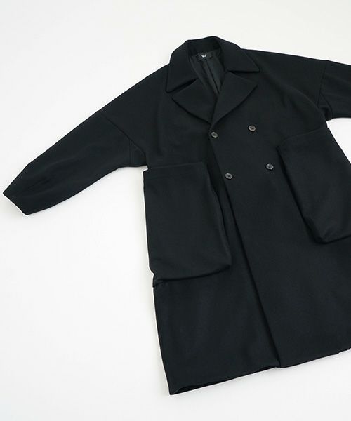 VU ヴウ shawl collar coat vu-a23-c21[BLACK]
