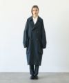 VU.ヴウ.shawl collar coat vu-a23-c21[MOSS DARK GRAY]