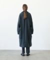 VU.ヴウ.shawl collar coat vu-a23-c21[MOSS DARK GRAY]