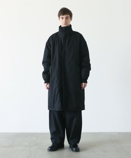 VU.ヴウ.flight coat-FINX COTTON vu-a23-b22[BLACK]