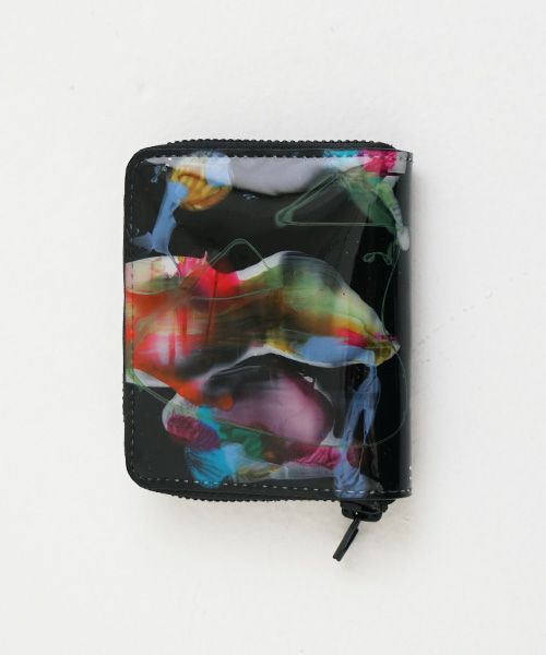 macromauro マクロマウロ PAINT WALLET O [BLACK] ペイントウォレット