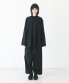 VUy.ヴウワイ.two slit shirt vuy-a23-s01[BLACK×PAINT]