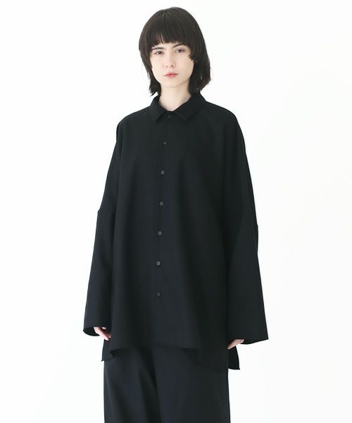 VUy.ヴウワイ.dolman shirt vuy-a23-s02[BLACK]