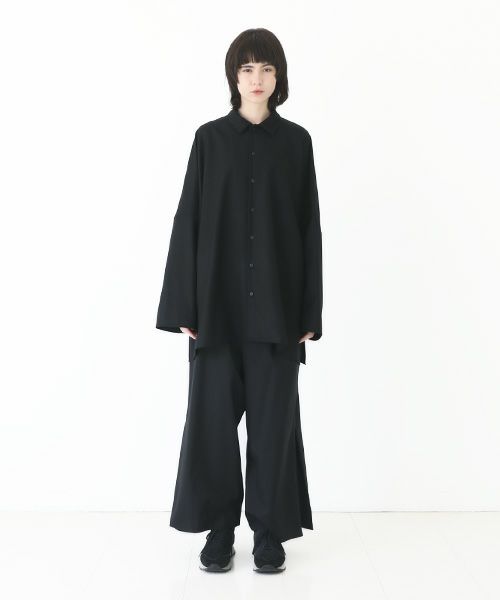 VUy.ヴウワイ.dolman shirt vuy-a23-s02[BLACK]