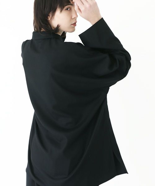 VUy.ヴウワイ.dolman shirt vuy-a23-s02[BLACK]