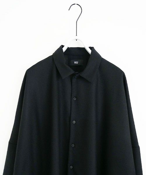 VUy.ヴウワイ.dolman shirt vuy-a23-s02[BLACK]