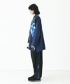 VUy.ヴウワイ.dolman shirt vuy-a23-s02[BLUE×PAINT]