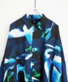 VUy.ヴウワイ.dolman shirt vuy-a23-s02[BLUE×PAINT]