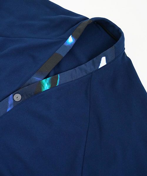 VUy.ヴウワイ.big cardigan vuy-a23-k03[BLUE×PAINT]