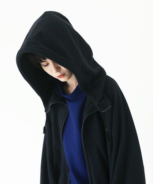 VUy.ヴウワイ.big hoody vuy-a23-k04[BLACK]