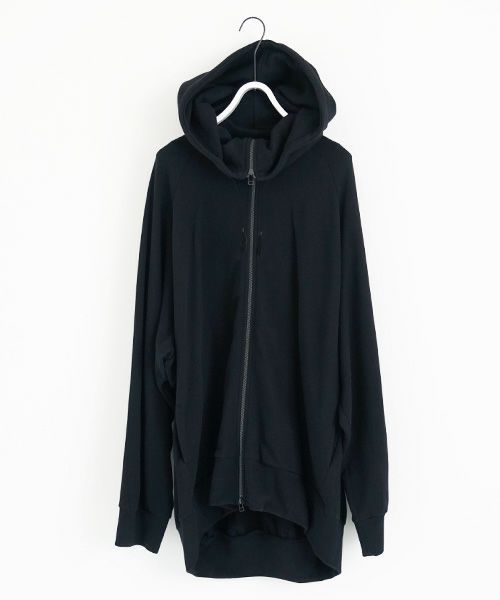 VUy.ヴウワイ.big hoody vuy-a23-k04[BLACK]