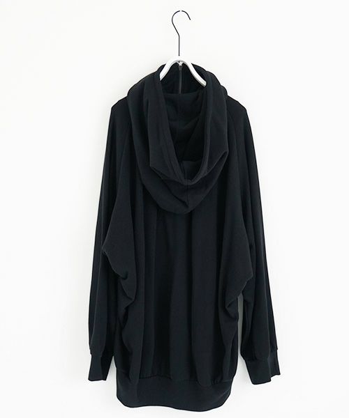 VUy.ヴウワイ.big hoody vuy-a23-k04[BLACK]