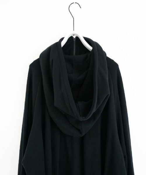 VUy.ヴウワイ.big hoody vuy-a23-k04[BLACK]