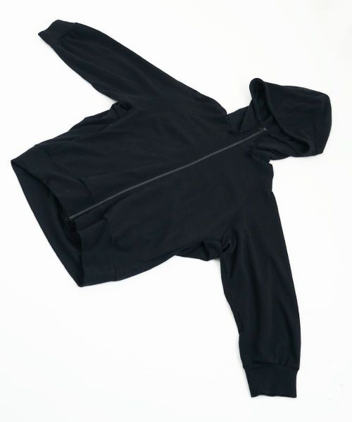 VUy.ヴウワイ.big hoody vuy-a23-k04[BLACK]
