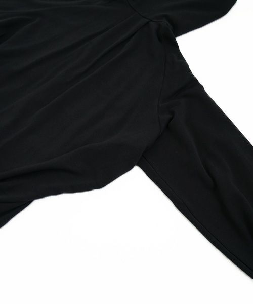 VUy.ヴウワイ.big hoody vuy-a23-k04[BLACK]