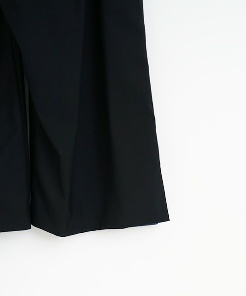 VUy.ヴウワイ.box slit pants vuy-a23-p02[BLACK×PAINT]
