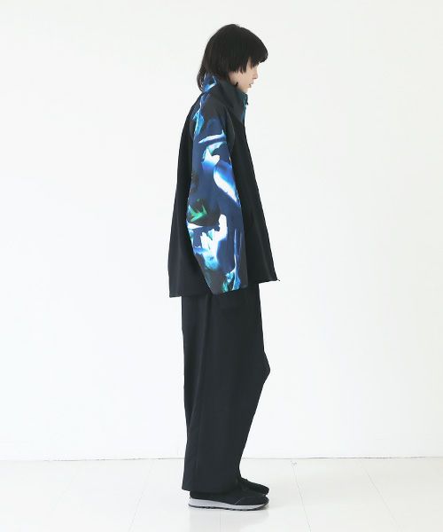 VUy.ヴウワイ.short bluson vuy-a23-b01[BLACK×PAINT]