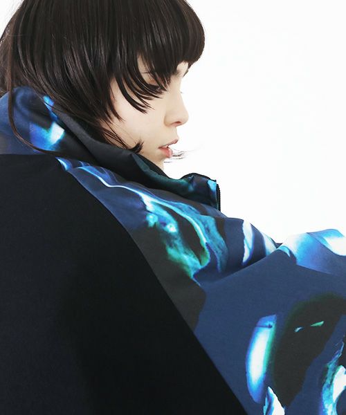 VUy.ヴウワイ.short bluson vuy-a23-b01[BLACK×PAINT]