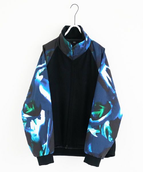 VUy.ヴウワイ.short bluson vuy-a23-b01[BLACK×PAINT]