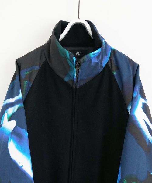 VUy.ヴウワイ.short bluson vuy-a23-b01[BLACK×PAINT]