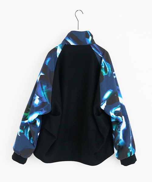 VUy.ヴウワイ.short bluson vuy-a23-b01[BLACK×PAINT]