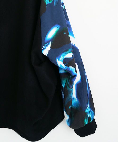 VUy.ヴウワイ.short bluson vuy-a23-b01[BLACK×PAINT]